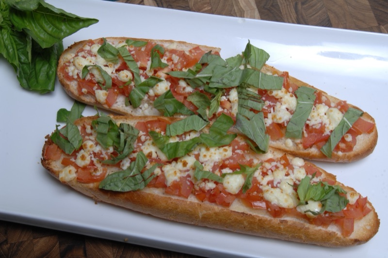 Authentic bruschetta appetizer LA Gourmet Pizza